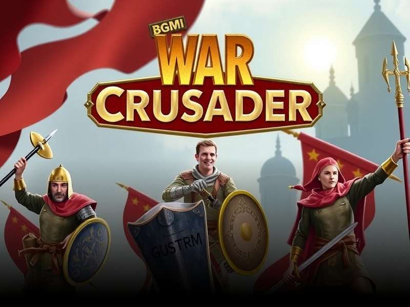 BGMI War Crusader Official Game Banner BGMI War Crusader Game Banner